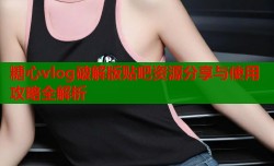 糖心vlog破解版贴吧资源分享与使用攻略全解析