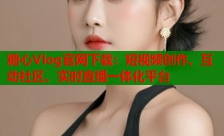 糖心Vlog官网下载：短视频创作、互动社区、实时直播一体化平台