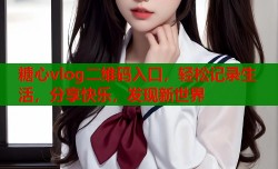糖心vlog二维码入口，轻松记录生活，分享快乐，发现新世界