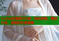 txvlog轻量版iOS版：轻松剪辑，随时分享，视频创作更便捷