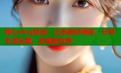 糖心vlog旅途：记录美好瞬间，分享生活乐趣，发现新世界