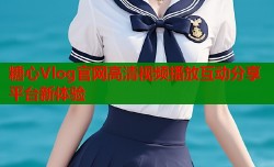 糖心Vlog官网高清视频播放互动分享平台新体验