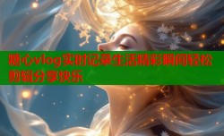 糖心vlog实时记录生活精彩瞬间轻松剪辑分享快乐