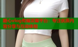 糖心vlog传媒灵犀平台：专注优质内容分享与互动体验