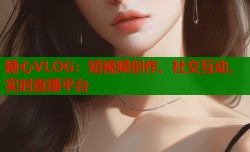 糖心VLOG：短视频创作、社交互动、实时直播平台