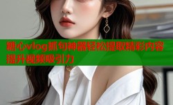 糖心vlog抓句神器轻松提取精彩内容提升视频吸引力