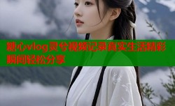 糖心vlog灵兮视频记录真实生活精彩瞬间轻松分享