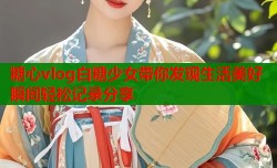 糖心vlog白糖少女带你发现生活美好瞬间轻松记录分享
