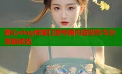 糖心vlog传媒打造专属内容创作与分享新体验