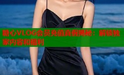 糖心VLOG会员充值真假揭秘：解锁独家内容和福利