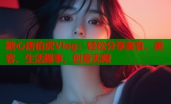 糖心唐伯虎Vlog：轻松分享美食、美容、生活趣事，创意无限