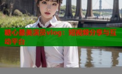 糖心最美演员vlog：短视频分享与互动平台