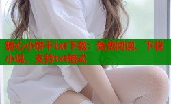 糖心小饼干txt下载：免费阅读、下载小说，支持txt格式