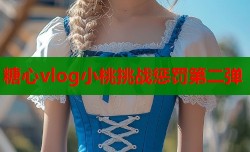 糖心vlog小桃挑战惩罚第二弹
