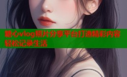 糖心vlog照片分享平台打造精彩内容轻松记录生活