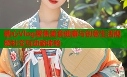 糖心Vlog聚焦美食健康与创意生活视频社交互动新体验