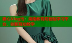 糖心Vlog污：湖南教育局智能学习平台，创新互动教学