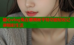 糖心vlog兔在哪揭秘平特功能轻松记录精彩生活