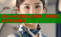 糖心vlog好看的up主推荐，短视频社区分享生活趣事