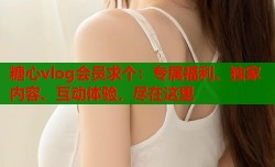 糖心vlog会员求个：专属福利、独家内容、互动体验，尽在这里