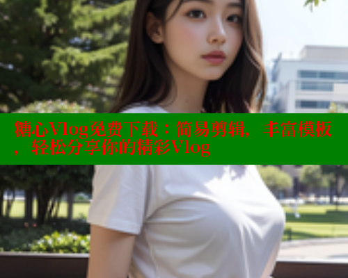 糖心Vlog免费下载：简易剪辑，丰富模板，轻松分享你的精彩Vlog 糖心VLOG官方在线观看 第1张