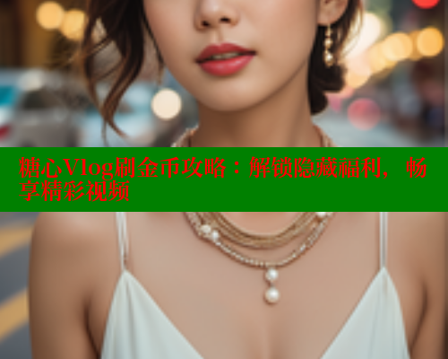 糖心Vlog刷金币攻略：解锁隐藏福利，畅享精彩视频 糖心VLOG官方在线观看 第1张