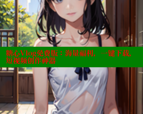 糖心Vlog免费版：海量福利，一键下载，短视频创作神器 糖心VLOG官方在线观看 第1张