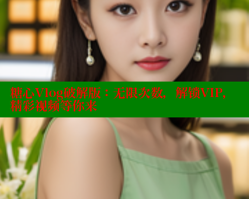 糖心Vlog破解版：无限次数，解锁VIP，精彩视频等你来