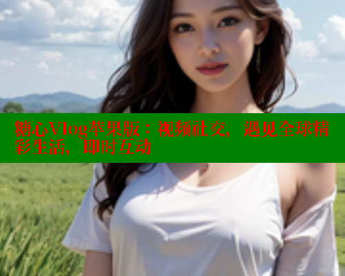 糖心Vlog苹果版：视频社交，遇见全球精彩生活，即时互动