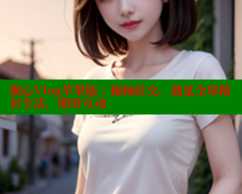 糖心Vlog苹果版：视频社交，遇见全球精彩生活，即时互动 糖心VLOG官方在线观看 第1张