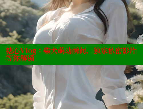 糖心Vlog：柴犬萌动瞬间，独家私密影片等你解锁 糖心VLOG官方在线观看 第1张