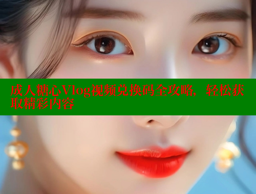 成人糖心Vlog视频兑换码全攻略，轻松获取精彩内容 糖心vlog肉丝库水柚子猫 第1张
