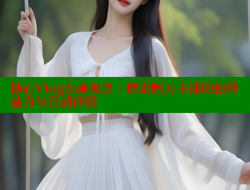 糖心Vlog女神盘点：探索魅力主播的独特魅力与互动体验