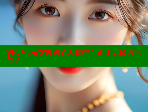 糖心Vlog女神颜值大比拼：谁才是最美主角？