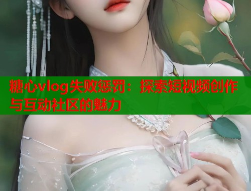 糖心vlog失败惩罚：探索短视频创作与互动社区的魅力  第1张