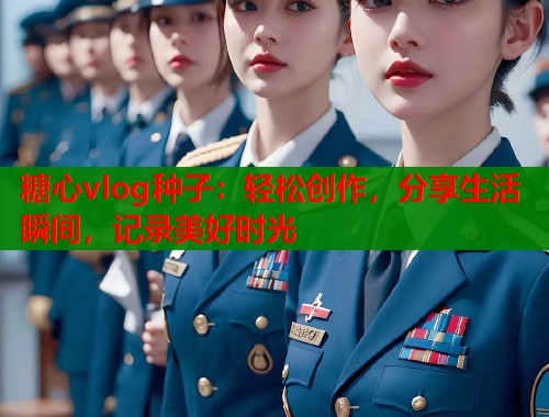 糖心vlog种子：轻松创作，分享生活瞬间，记录美好时光  第1张