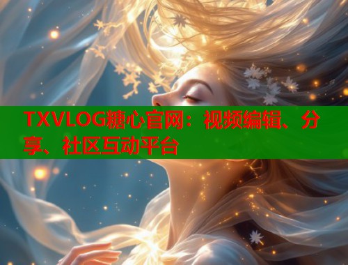 TXVLOG糖心官网：视频编辑、分享、社区互动平台  第2张