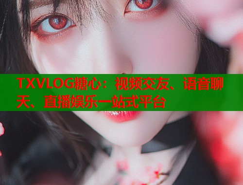 TXVLOG糖心：视频交友、语音聊天、直播娱乐一站式平台  第1张