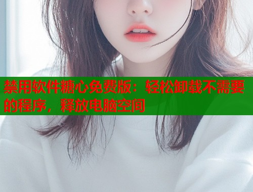 禁用软件糖心免费版：轻松卸载不需要的程序，释放电脑空间  第1张