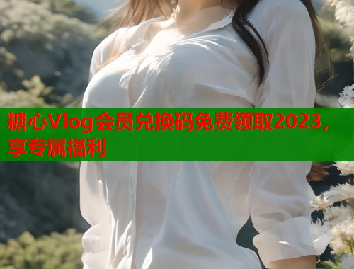 糖心Vlog会员兑换码免费领取2023，享专属福利  第2张