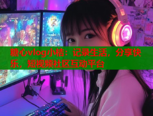 糖心vlog小桔：记录生活，分享快乐，短视频社区互动平台  第1张