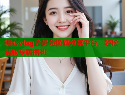 糖心vlog会员兑换码分享平台，轻松获取专属福利  第1张