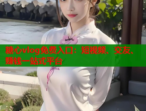 糖心vlog免费入口：短视频、交友、赚钱一站式平台  第1张