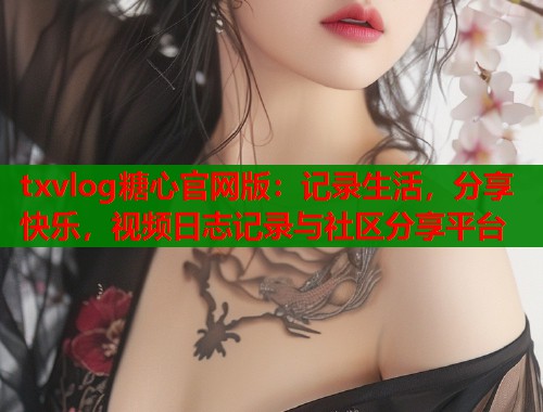 txvlog糖心官网版：记录生活，分享快乐，视频日志记录与社区分享平台  第1张