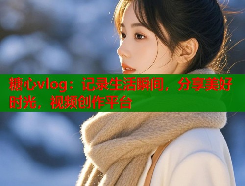糖心vlog：记录生活瞬间，分享美好时光，视频创作平台  第1张
