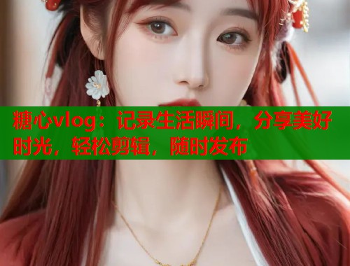 糖心vlog：记录生活瞬间，分享美好时光，轻松剪辑，随时发布  第1张