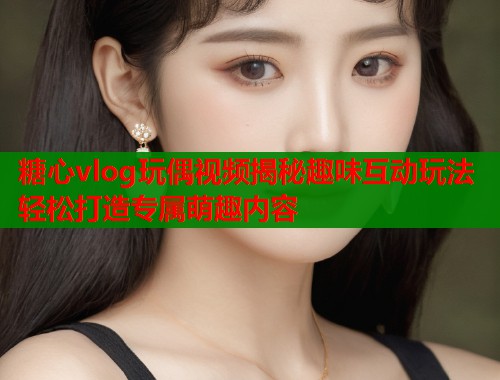 糖心vlog玩偶视频揭秘趣味互动玩法轻松打造专属萌趣内容  第1张