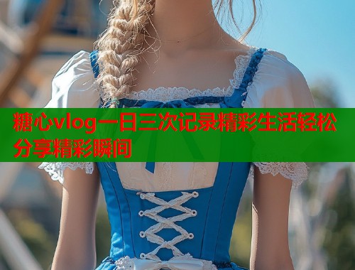 糖心vlog一日三次记录精彩生活轻松分享精彩瞬间  第1张