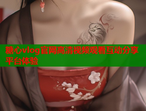 糖心vlog官网高清视频观看互动分享平台体验  第1张
