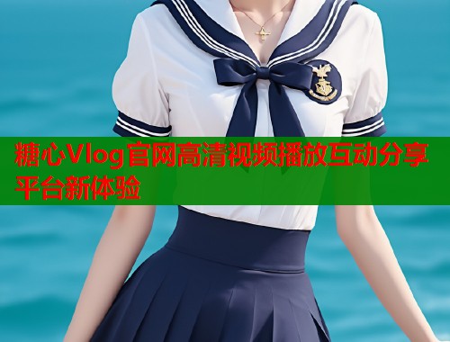 糖心Vlog官网高清视频播放互动分享平台新体验  第1张